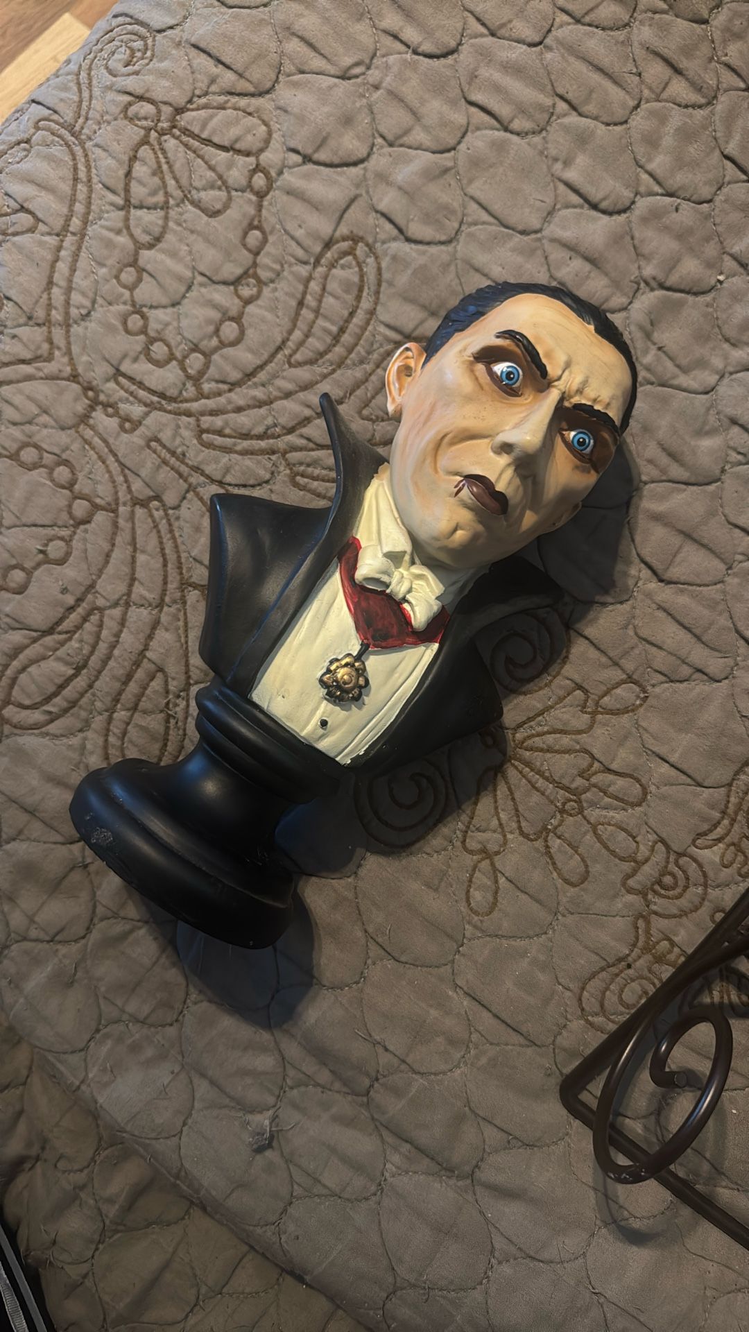 Dracula statue Bust