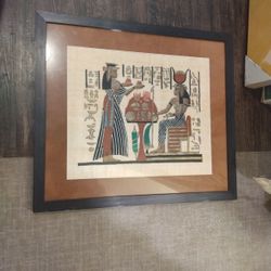 Egyptian Quern Nefertiti's Is Offering Oils