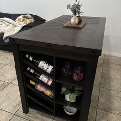 Counter Height Dining Table With Working Outlet