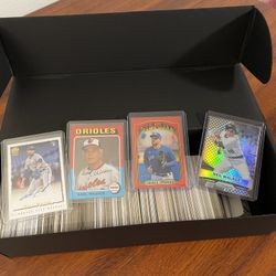 450+ Modern Mint Pack Fresh Baseball Cards [Box 7]