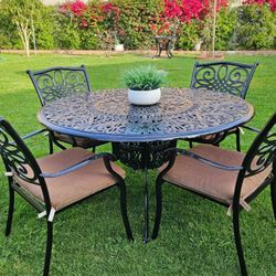 Patio Set 5pc/outdoor Dining Set/Outdoor Furniture/Only 