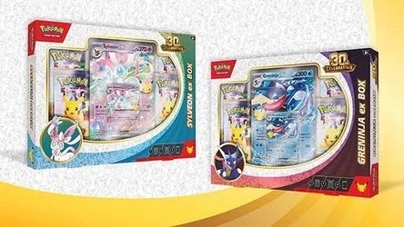 30th celebration EX boxes