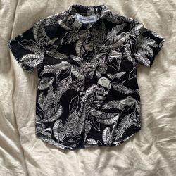 Boys Cotton Hawaiian Shirt