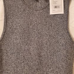 Brand New Theory Classic Peplum Top Size Medium 