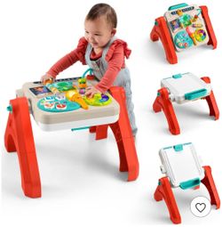 Fisher-Price Laugh and Learn 4-in-1 Activity Table to Art Easel