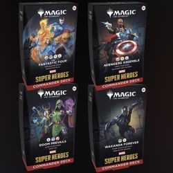 Magic The Gathering Marvel Super Heroes Commander Decks