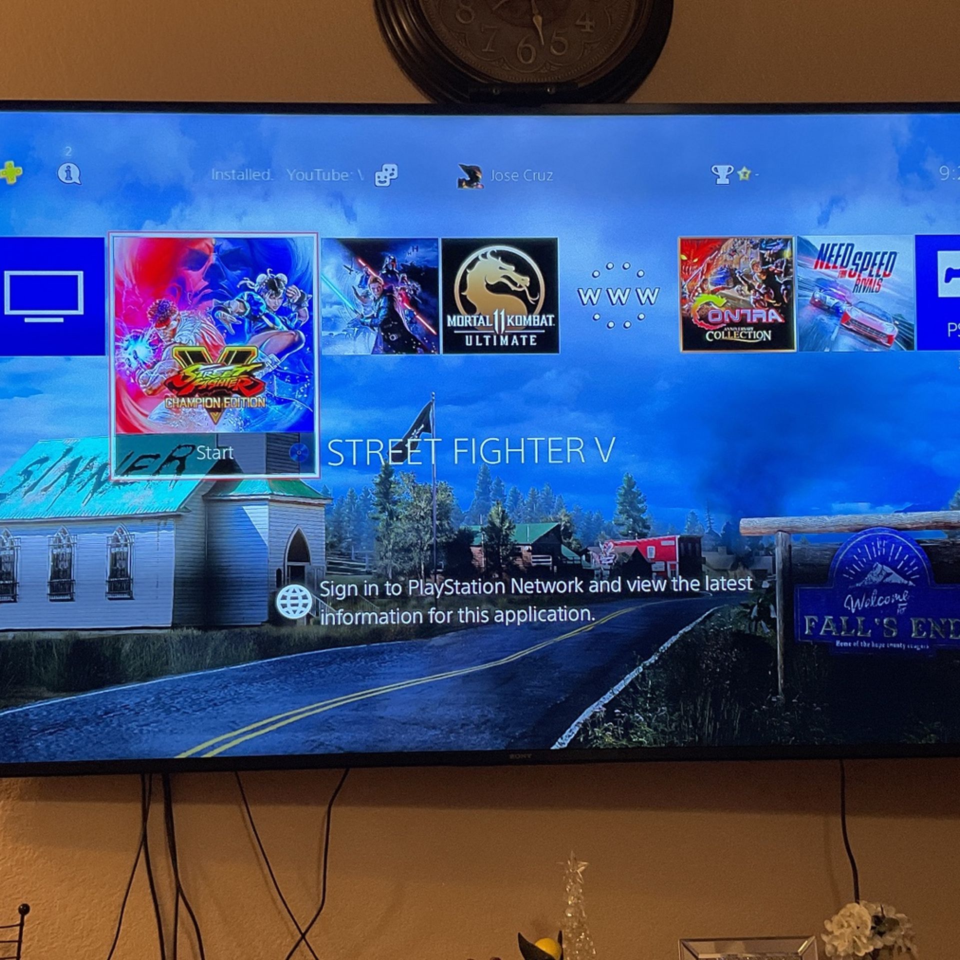 PS4 With Two Controllers