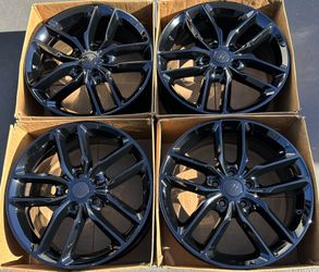 20” Dodge Durango factory wheels rims gloss black new RT