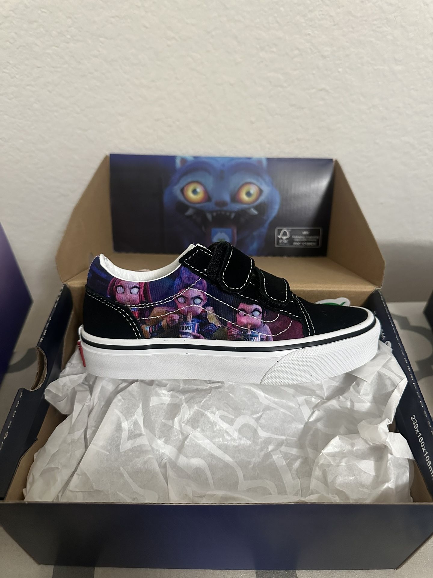 KPop Demon Hunters x Vans Little Kids Vans