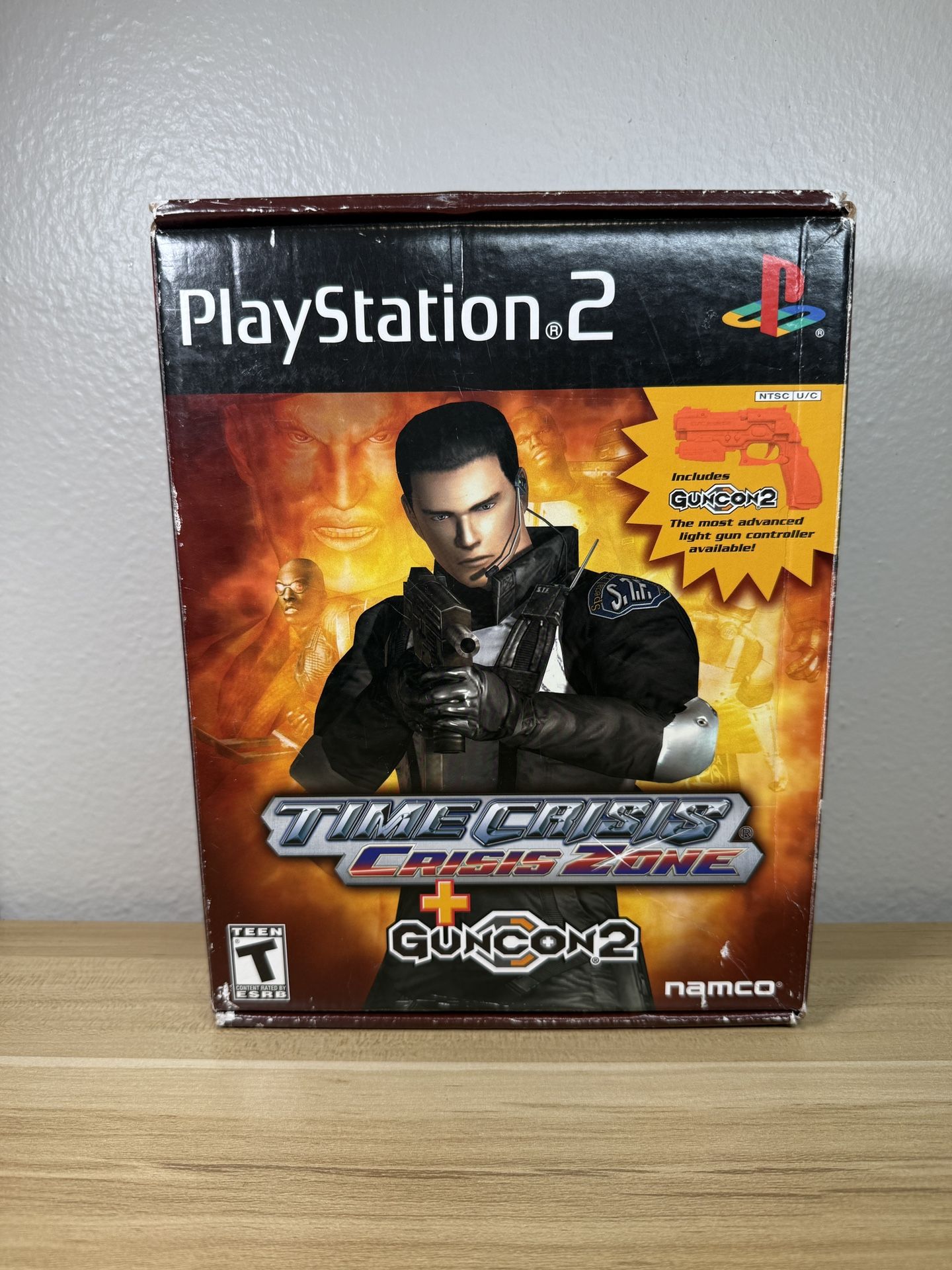 Time Crisis: Crisis Zone + Guncon 2 (Sony PlayStation 2, 2004)