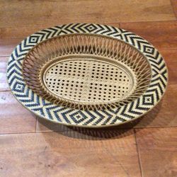 Rattan Bamboo Fruit Basket