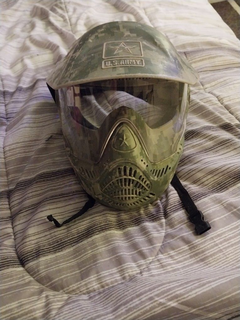 U.S. Army Paintball Helmet.