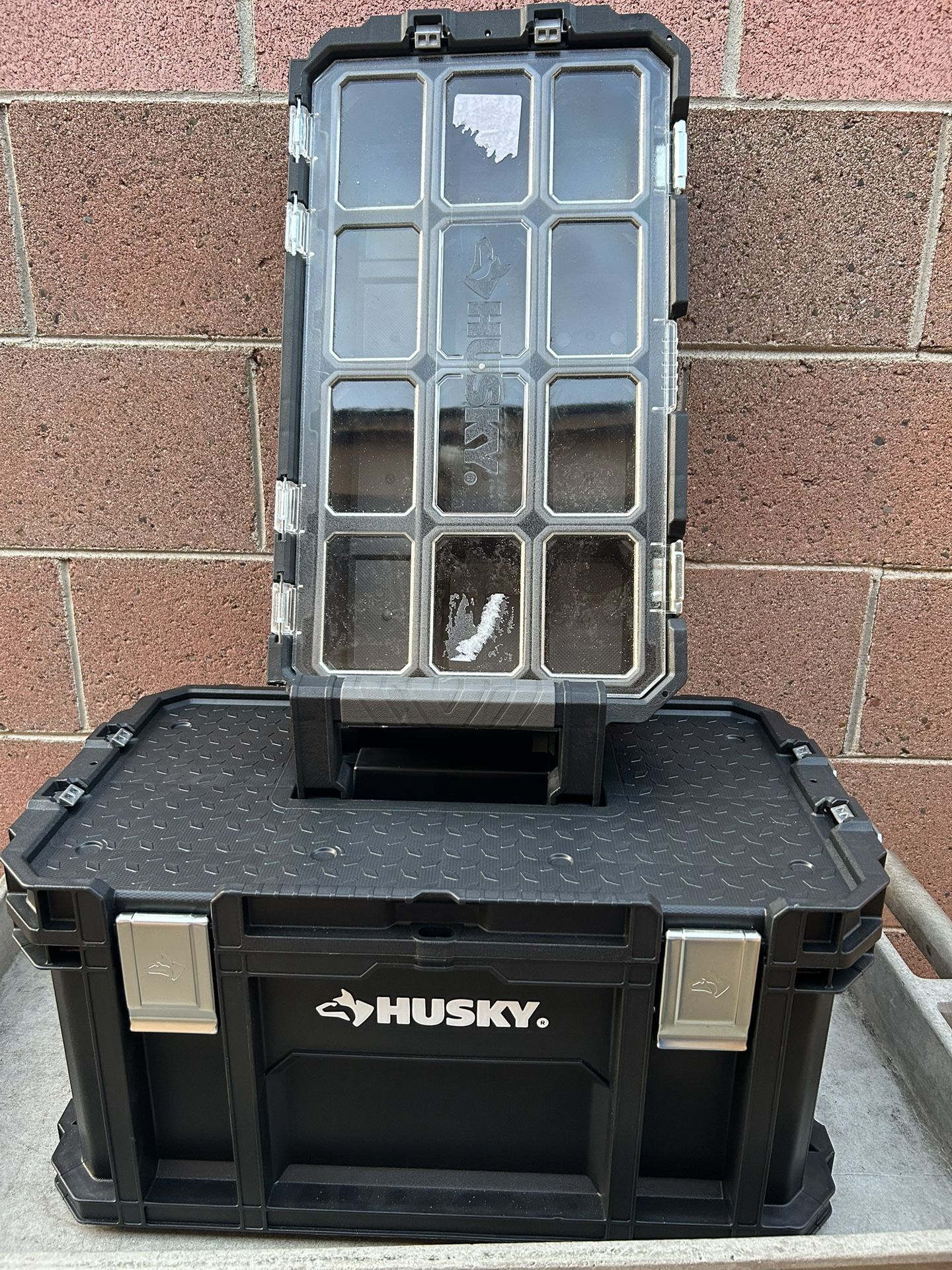 Husky Tool Boxes 2 PCs