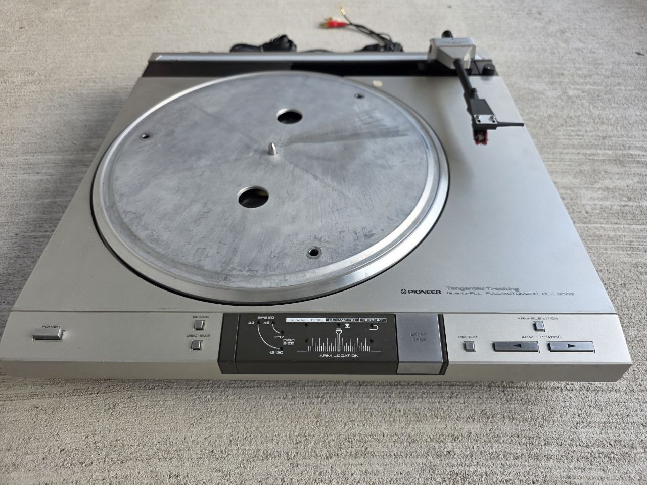 Vintage Pioneer PL-L800S Linear Tracking Stereo Turntable – Made in Japan