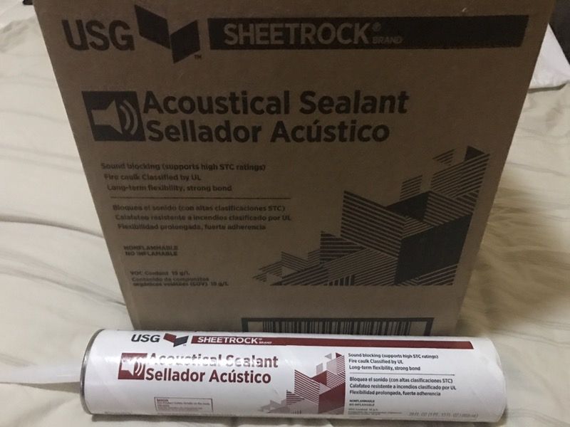 Sheetrock Brand Acoustical Sealant Caulk