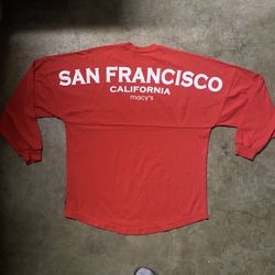San Francisco Red Long Sleeve Shirt
