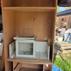 Inside Of Entertainment Center 