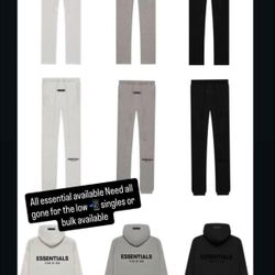 Essential Hoodies 