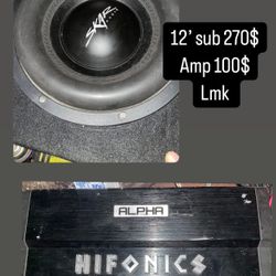 Sub And Amp