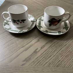 Cade’s Cove Cup And Saucer ( 2 Sets )