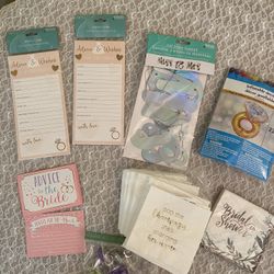 Bridal Shower Decor Napkins Games Banner Giant  Inflatable Ring 