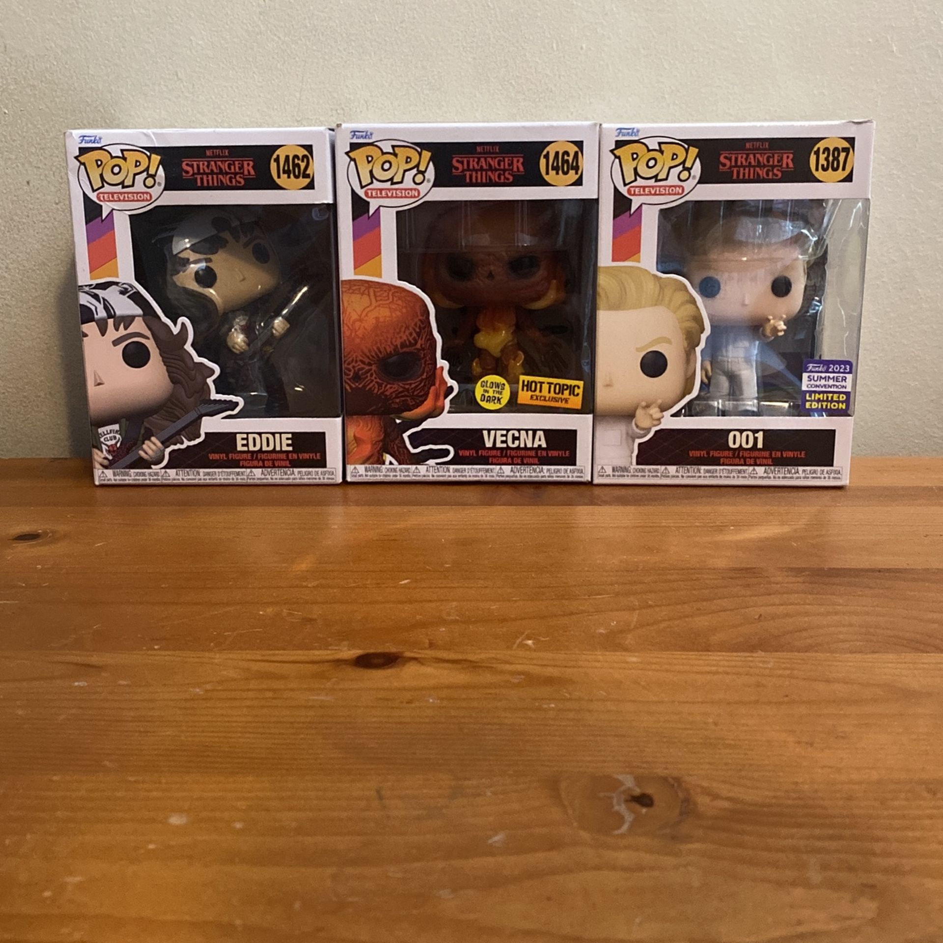 Stranger Things Funko Pops