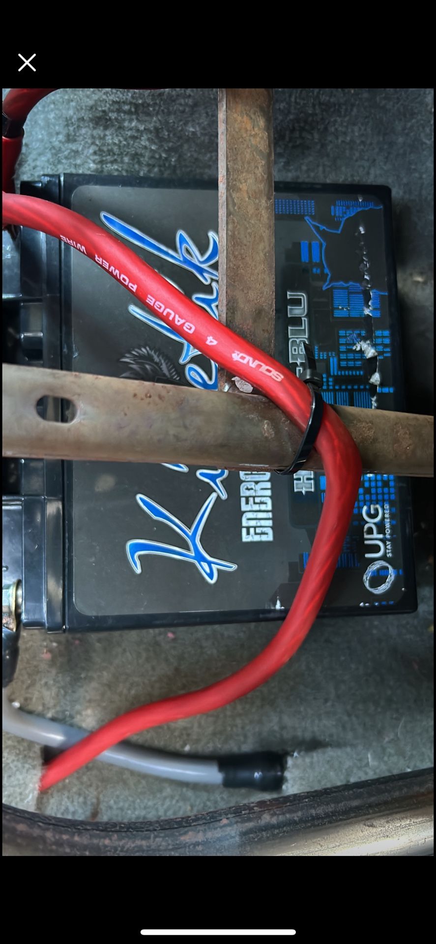 Kinetic Car Batter For Audio