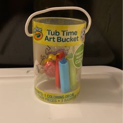 Tub Time Art Bucket (2 Left) 