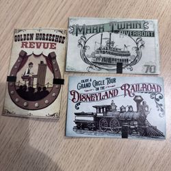 Disneyland 70th Anniversary Souvenir Ticket Cards 2025 Magic Band Frontierland