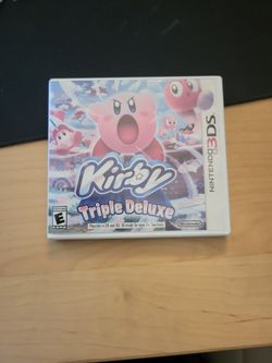 Kirby Triple Deluxe 3ds (With Booklet)
