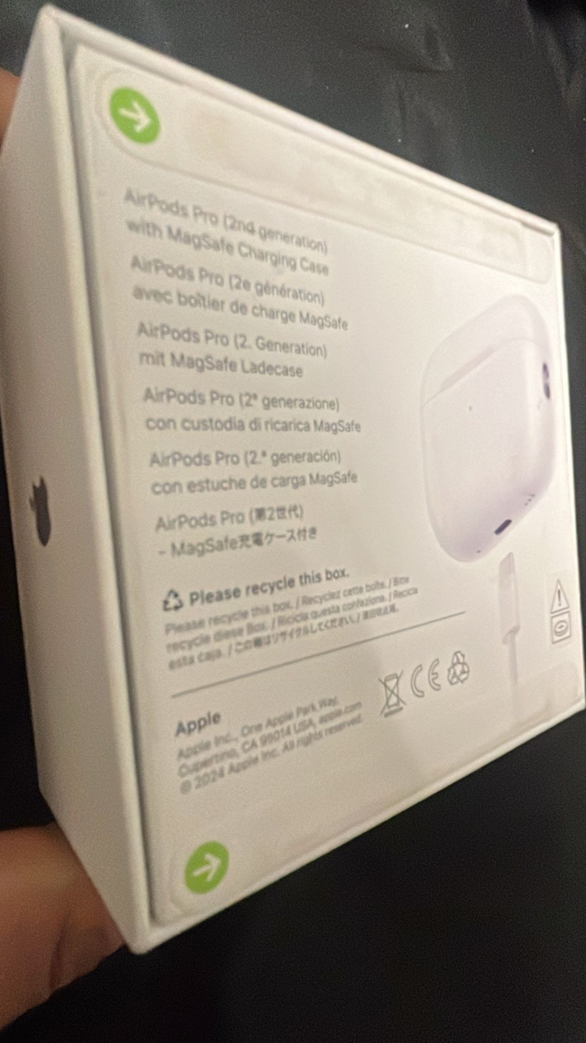 Magsafe Charging Airpods Cajita Apple Airpods Pro With Magsafe