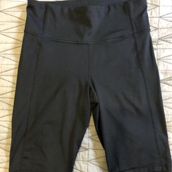 Black Biker Short