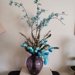 Breathtaking 35" Floral Arrangement In Double Vase