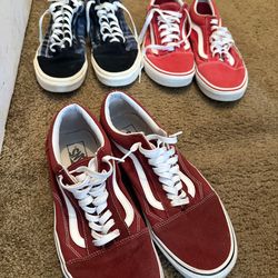 $15 Vans men semi used