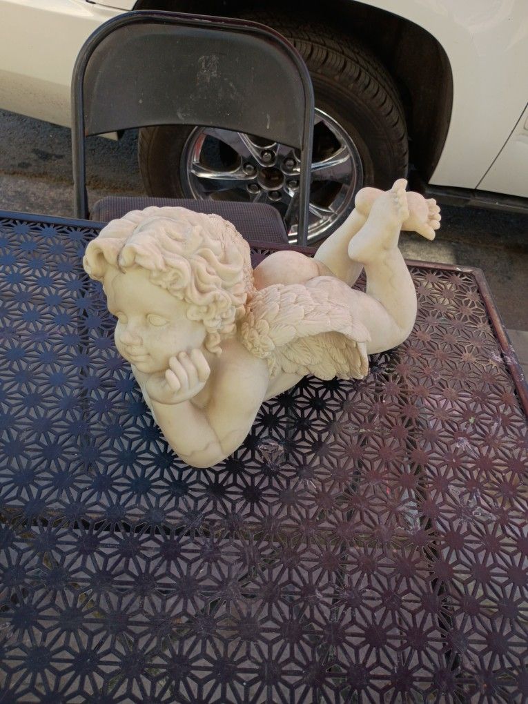 Fiberglass Resin Angel Garden Decor