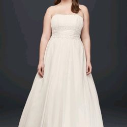 Wedding Dress (IVORY) Size 16W