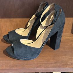 Women’s Shoes - Black Suede High Heels Brand new! 