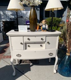 Vintage Dresser with Brass Hardware