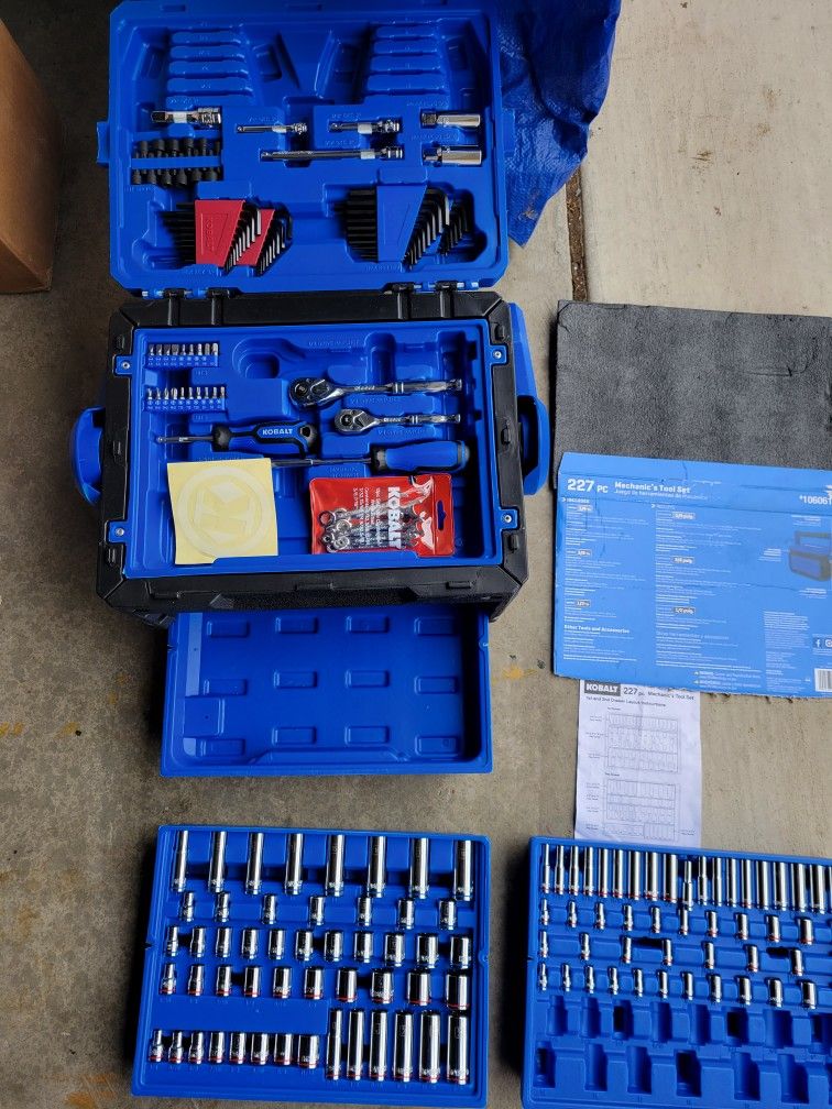 Kobalt 227 Piece Tool Set for Sale in Winchester, CA OfferUp