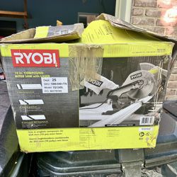 Ryobi 10” Miter Compound Saw w/Laser