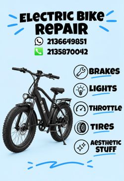 in-home repair scooter y E-bike