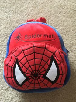 New baby toddler Spider-Man backpack