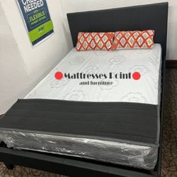 Bedframe Full Size with Mattress 🤶OFFER TIME LIMITED 🤶