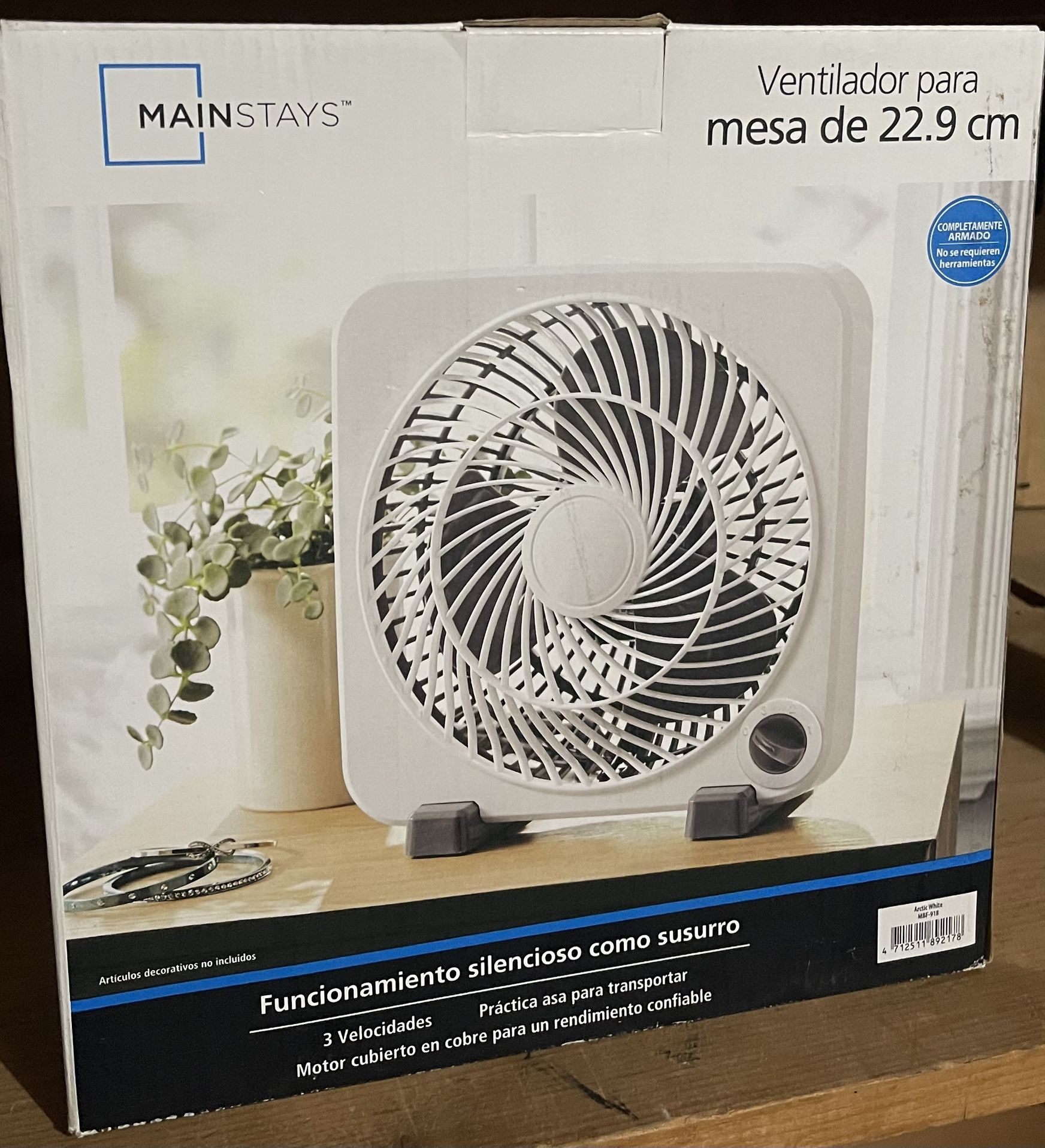 Mainstays fan