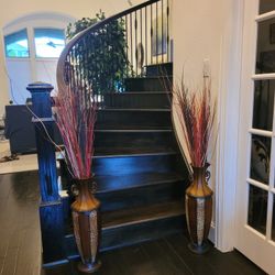 Vases With Arrangements 