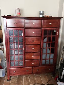 Wooden dresser