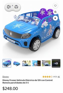 Frozen electric car