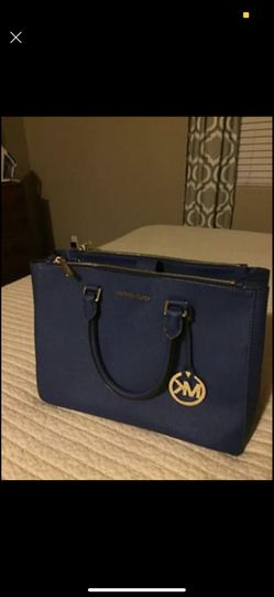 Blue MK Purse