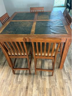 Wood table