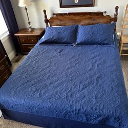 Bedroom Set with Bedding